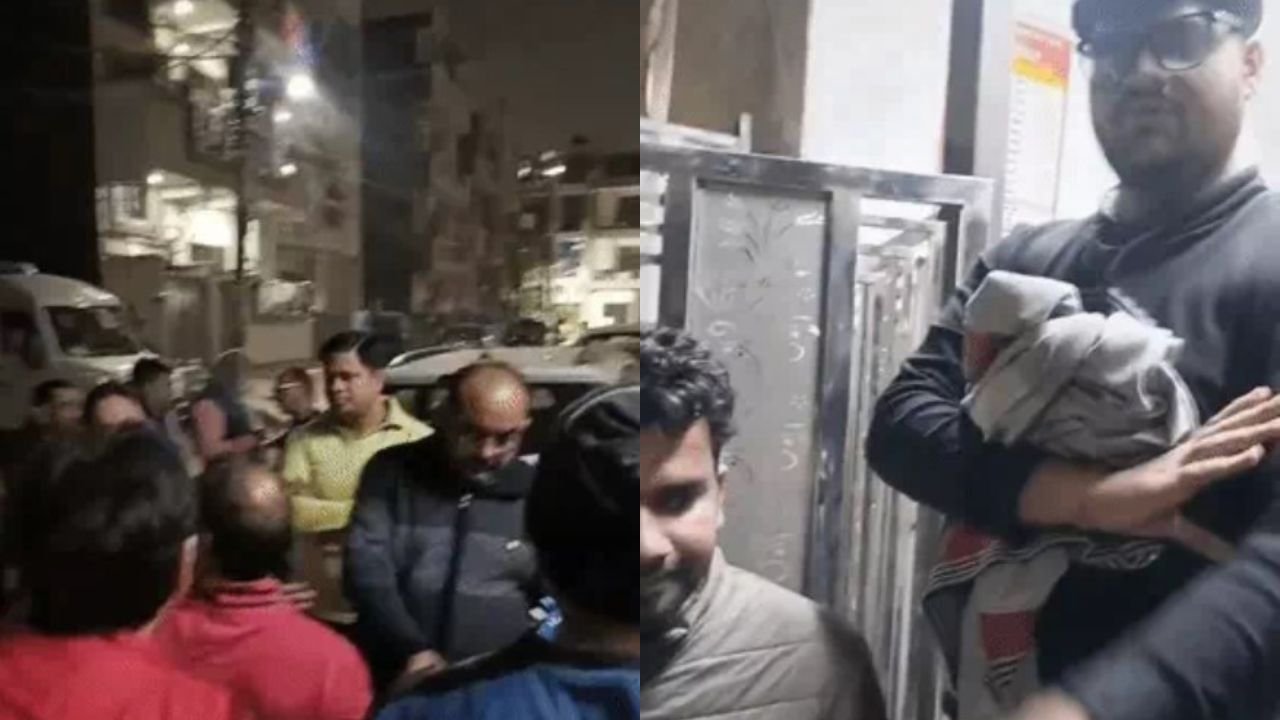 Ghaziabad News: बिल्डर की लापरवाही से बड़ा हादसा, गाजियाबाद में चौथी मंजिल से गिरकर टूटी लिफ्ट, घायल परिवार ने बताया पूरा घटनाक्रम